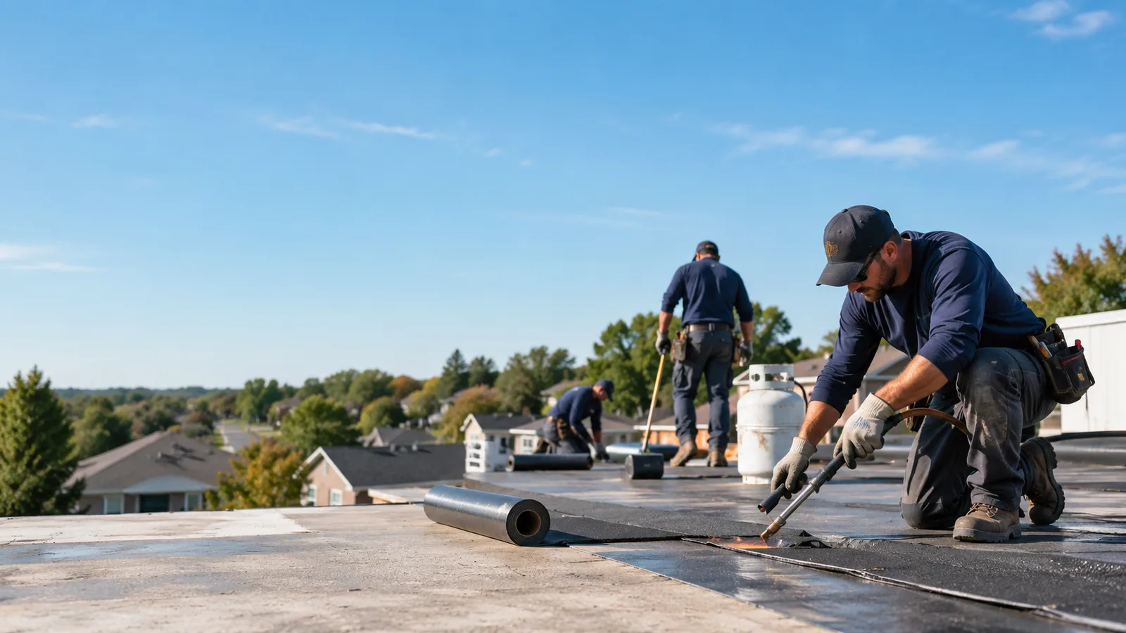 Flat Roof Leak Repair providers in Quenemo, KS